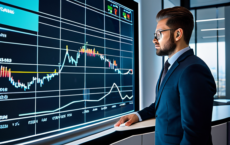 A professional business analyst, wearing a modest business suit, intently reviewing financial data related to mobile gaming monetization on a large, futuristic holographic display. The background is a clean, modern corporate office with abstract graphs and charts depicting revenue trends. The analyst has a focused, neutral expression. Perfect anatomy, correct proportions, natural pose, well-formed hands, proper finger count, natural body proportions. High-resolution, professional photography, studio lighting. Fully clothed, appropriate attire, professional dress, safe for work, appropriate content, family-friendly.