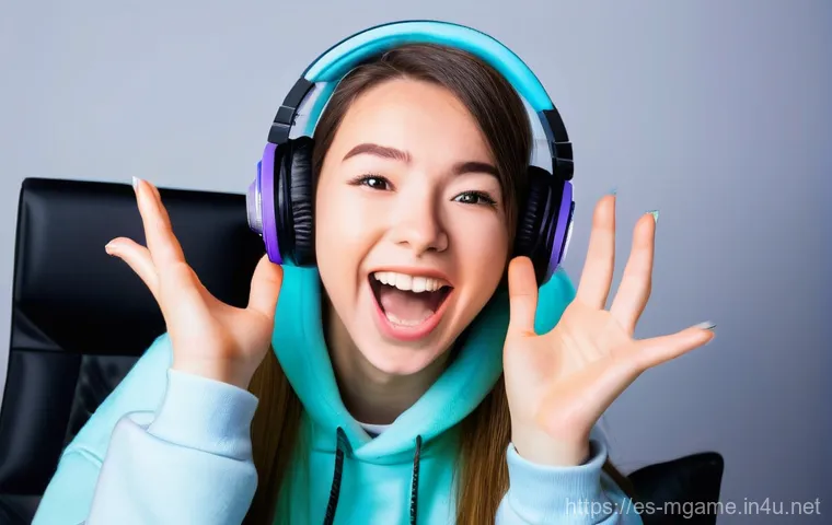 모바일게임 유튜버 추천 - **Prompt:** A young, focused male gamer, late teens to early twenties, wearing a casual t-shirt and ...